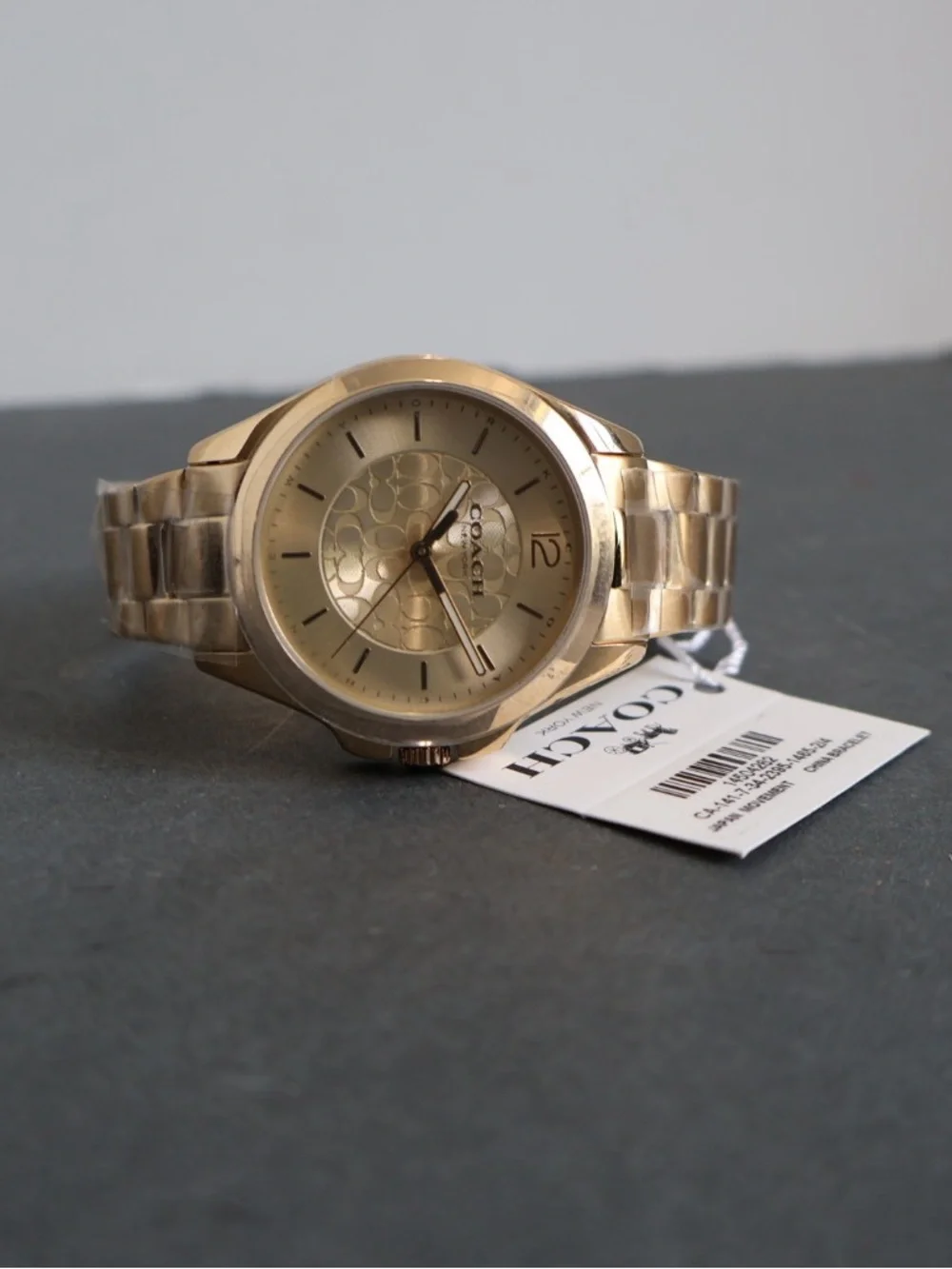 Coach Gold-tone Stainless Steel Libby Watch New With Tags - Picture 7 of 7
